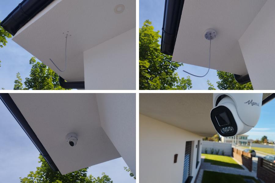 Profesionálna montáž kamerového systému Tecam